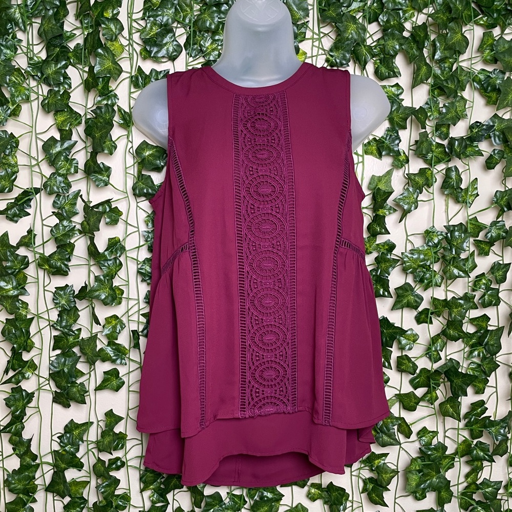 NWT daniel rainn Sleeveless Top XS